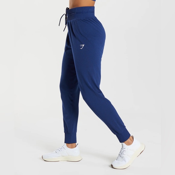 Gymshark Vital Seamless 2.0 Joggers - Stellar Blue Marl XXL - Picture 1 of 3